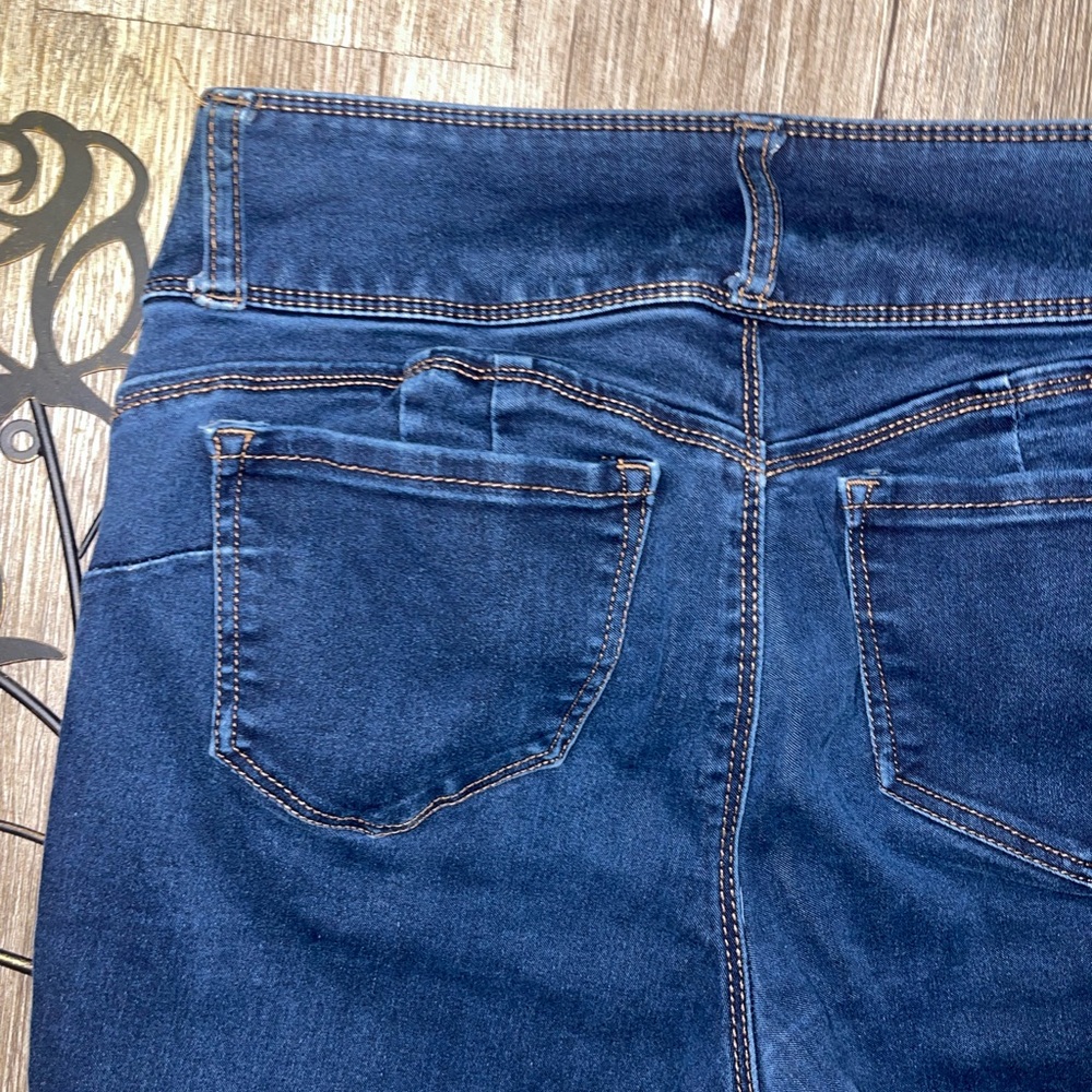 Wax Jeans Push Up Collection Rolled Ankle Size 9 - Picture 6 of 13